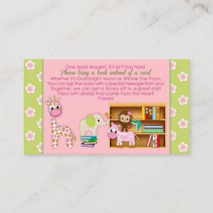 Carte D'accompagnement Demandes de réservation de Jungle Jill au lieu d'u