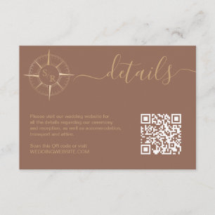 Carte D'accompagnement Description du code QR du port de destination