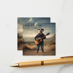 Carte D'accompagnement Desert Blues : Une confiture de guitare Denim de M