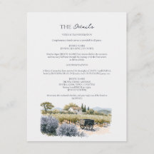 Détails de mariage au vignoble de Provence inclus