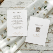 Détails de mariage beige floral vintage français Q