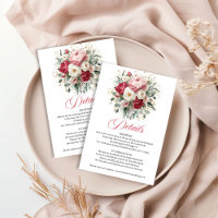 Détails de mariage élégants avec accent floral dor