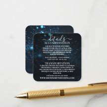 Détails de mariage Explosion de poussière bleue pe
