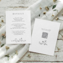 Détails de mariage floral argenté vintage français