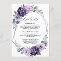 Détails de mariage géométriques aux fleurs de prun