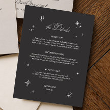 Détails de mariage noir humeur sombre 