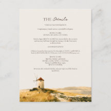 Détails de mariage sur une colline d'une île grecq