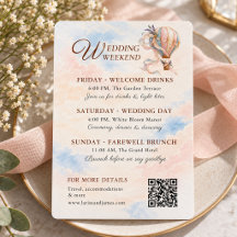 Détails de week-end de mariage en montgolfière rom