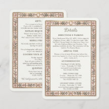 Détails des invités de mariage en verre coloré bot