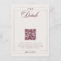 Détails du code QR de calligraphie ivoire de Bourg