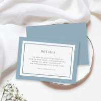 Détails du Mariage de couleur de bordure modifiabl