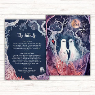 Carte D'accompagnement Détails du Mariage Eternal Soulmates