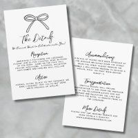 Détails du Mariage Whimsical Dessin À La Main