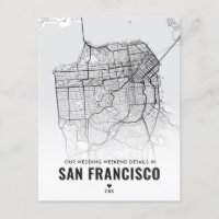 Détails du week-end de mariage à San Francisco