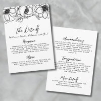 Détails sur le Mariage floral Whimsical tiré à la