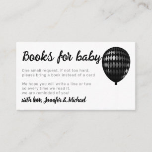 Carte D'accompagnement Diamond Balloon Sparkles Party Livres pour bébé