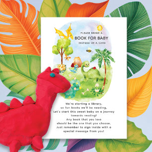 Carte D'accompagnement Dino Delight Book for Baby