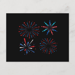 Carte D'accompagnement Directeur de feu d'artifice Classique