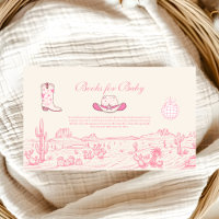 Disco Cowgirl Baby showers Livres pour bébé