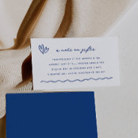 Doodle Bleu Whimsical Une Note Sur Les Cadeaux