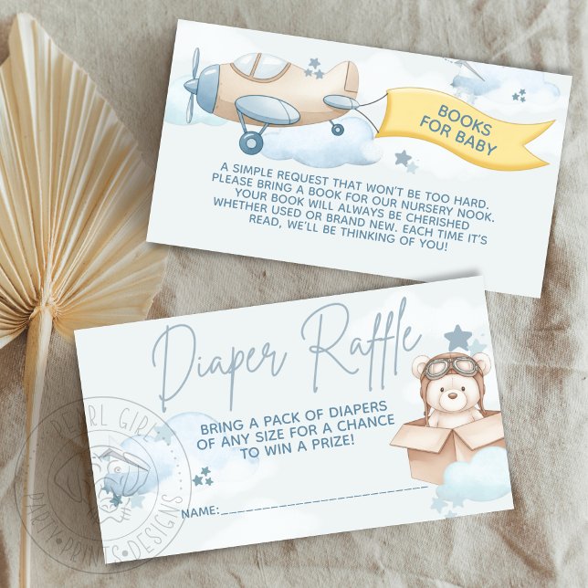 Carte D'accompagnement Douce Attente Baby Shower (Créateur téléchargé)