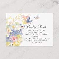 Douche à écran papillon