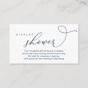 Carte D'accompagnement Douche mariage, Romantique moderne