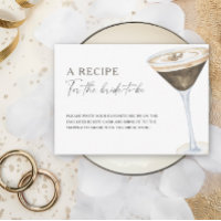Douche nuptiale café Recette pour la mariée à être