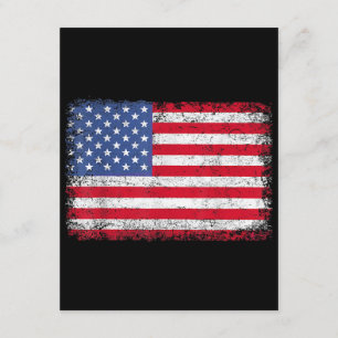 Carte D'accompagnement Drapeau Américain Patriotique Pour Hommes Femmes E
