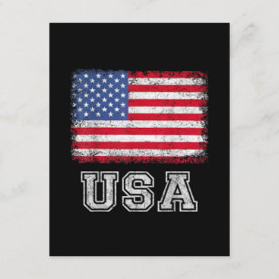 Carte D'accompagnement Drapeau américain patriotique USA pour hommes femm