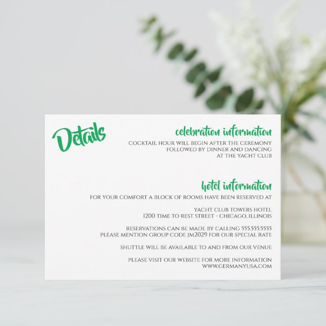 Carte D'accompagnement Drapeaux cardiaques brésiliens américains (Debout devant)