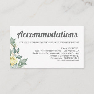 Carte D'accompagnement Eau bleue de classe contemporaine