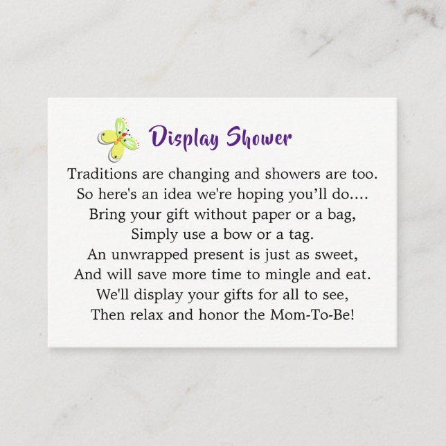 Carte D'accompagnement Écran de Baby shower lapin lapin de jouet mignonet (Devant)