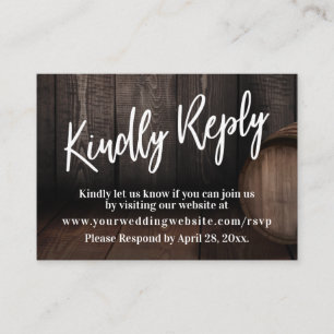 Carte D'accompagnement Écriture manuscrite décontractée Répondre gentimen