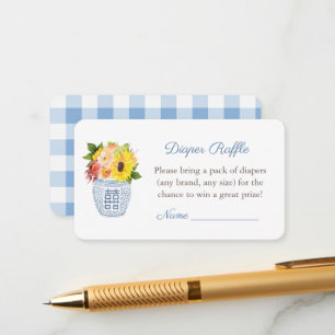 Carte D'accompagnement Elégance rustique Baby shower d'automne Déchets Ra