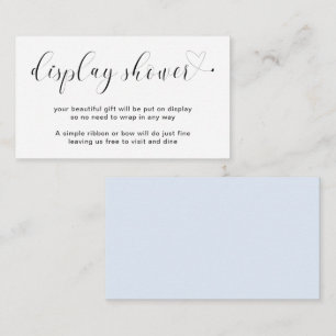 Carte D'accompagnement Élégant Baby shower de douche à écran pour garçon