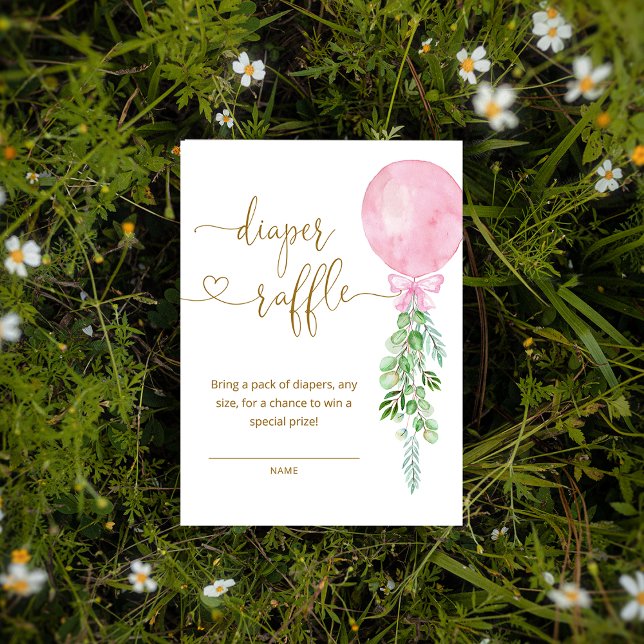 Carte D'accompagnement Élégant Billet de rabat à ballets rose (Créateur téléchargé)