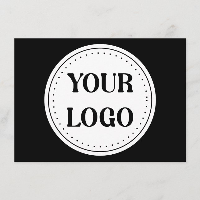 Carte D'accompagnement Élégant, contemporain, poli et personnalisable. (Devant)