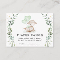 Élégant Petit Lamb Déchet Raffle Bébé Mouton
