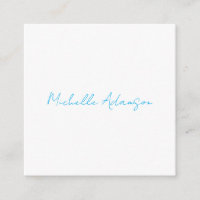 Élégant style rétro Ciel bleu blanc