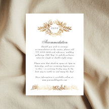 élégante couronne d'or botanique mariage informati