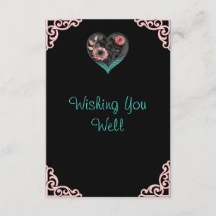 Carte d'accompagnement élégante pour mariage Quill