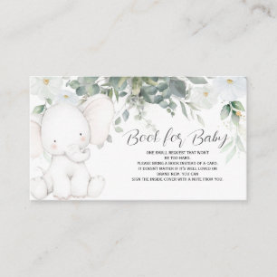 Carte D'accompagnement Elephant Book for Baby Card