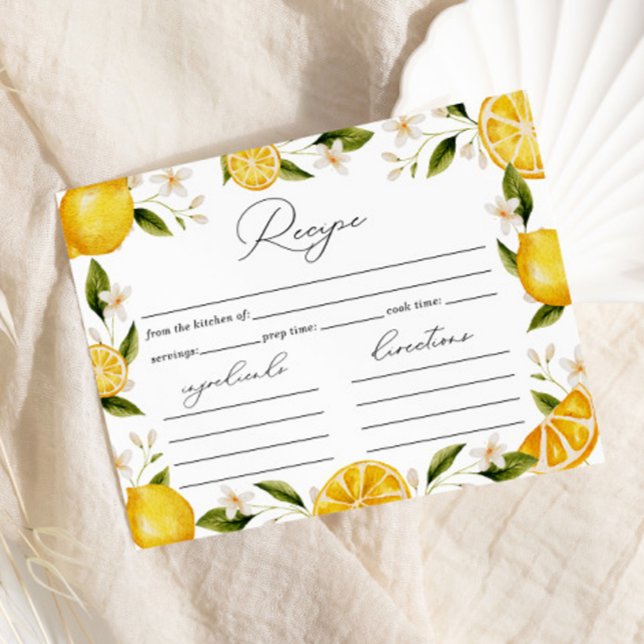 Carte D'accompagnement Elle a trouvé sa recette de Main Squeeze (Créateur téléchargé)