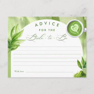 Carte D'accompagnement Elle a Trouvé Son Matcha Parfait Conseils pour une
