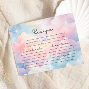 Carte D'accompagnement Elle Est Sur Cloud Neuf Recette Fête des mariées