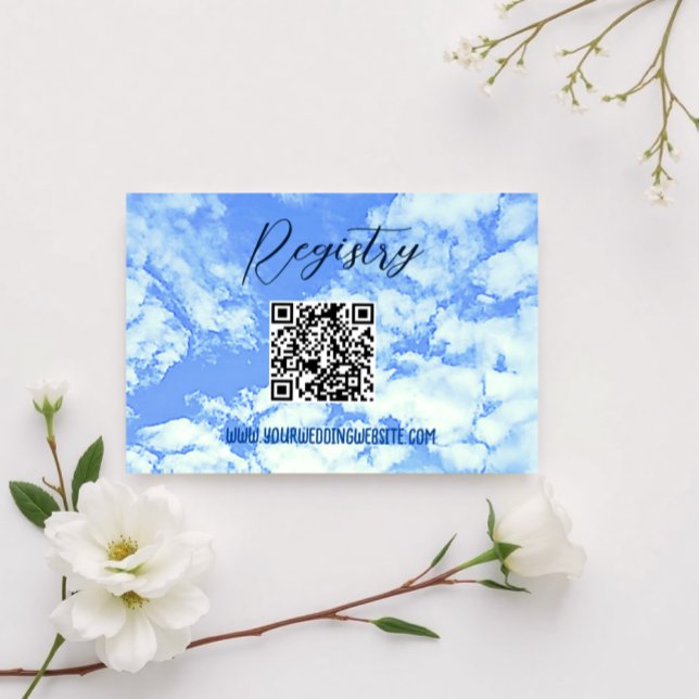 Carte D'accompagnement Elle est Sur Cloud Nine ! Fête des mariées (Créateur téléchargé)