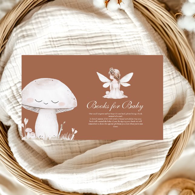 Carte D'accompagnement Enchanted Garden Fairy Livres Fleurs sauvages pour (Créateur téléchargé)