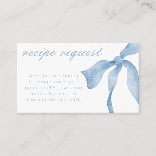Carte D'accompagnement Enclosure de demande de recette pour la fête prénu (Devant)