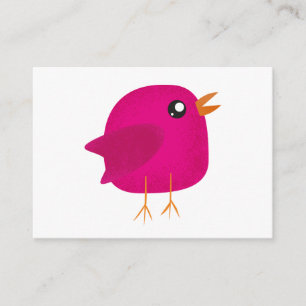 Carte D'accompagnement Enfants mignonette birdy